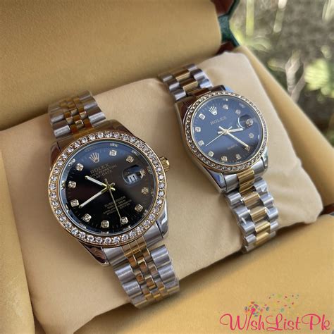 rolex couple watch set|goldsmiths rolex watches.